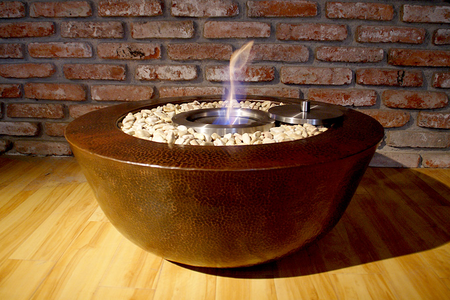 Bowl Koppar fabricado en lámina de cobre