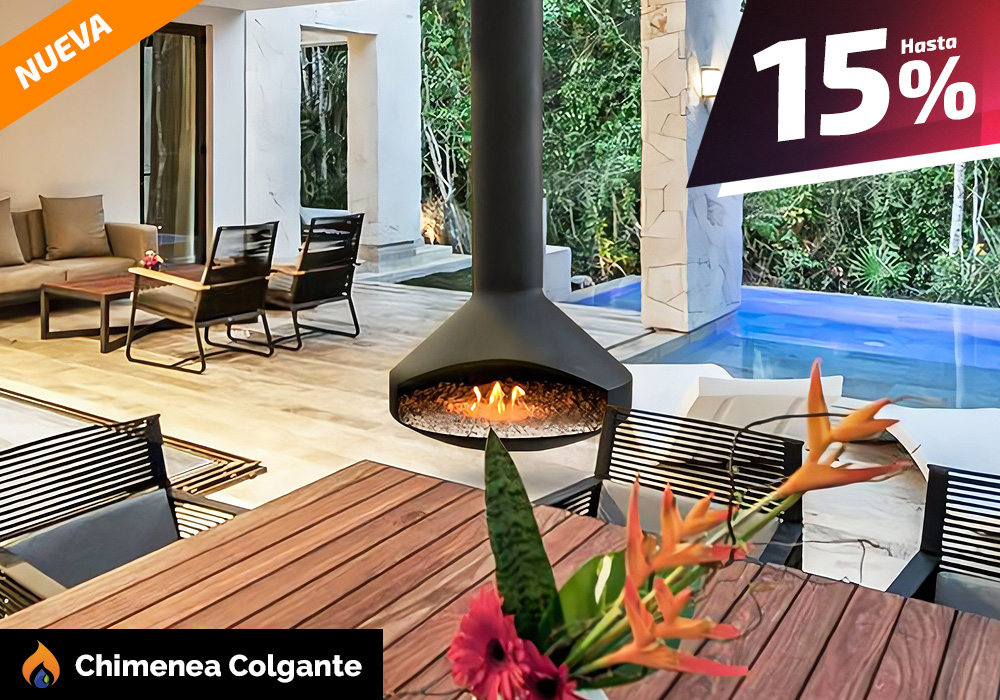 ¡Hasta 15% de descuento en Chimeneas! | Chimeneas Esqueda