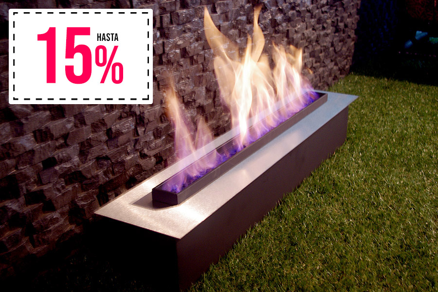 Split para etanol con cubierta de acero inoxidable de 1.00 m