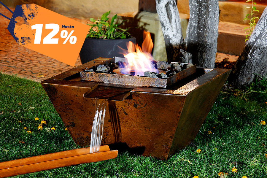 Chimenea Aqua Koeko de etanol