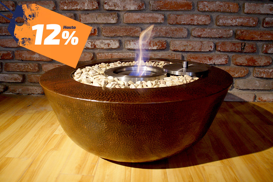 Bowl Koppar fabricado en lámina de cobre