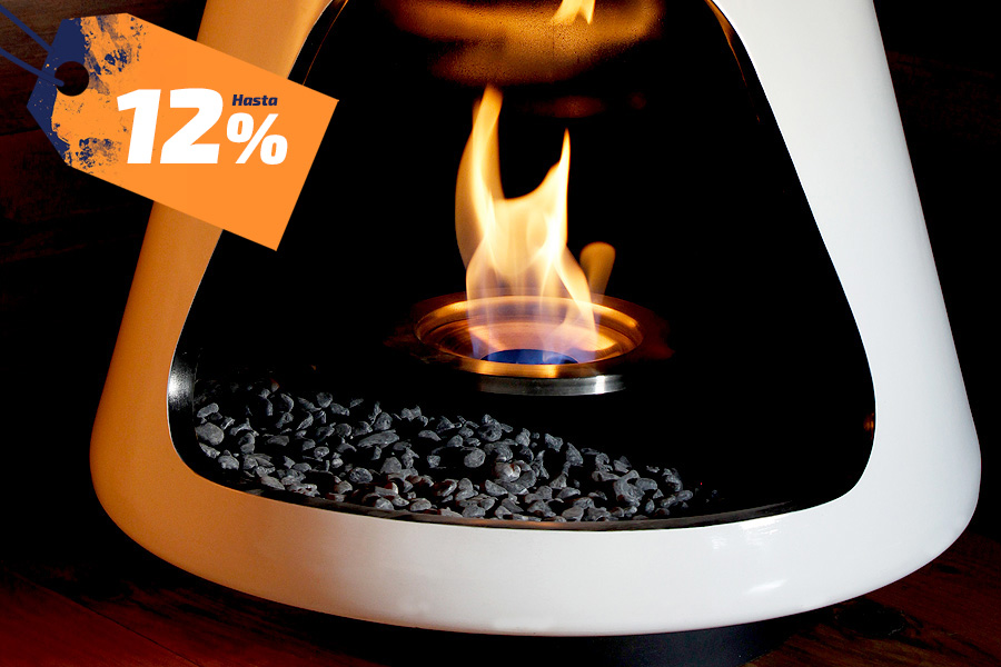 Chimenea Trento de etanol