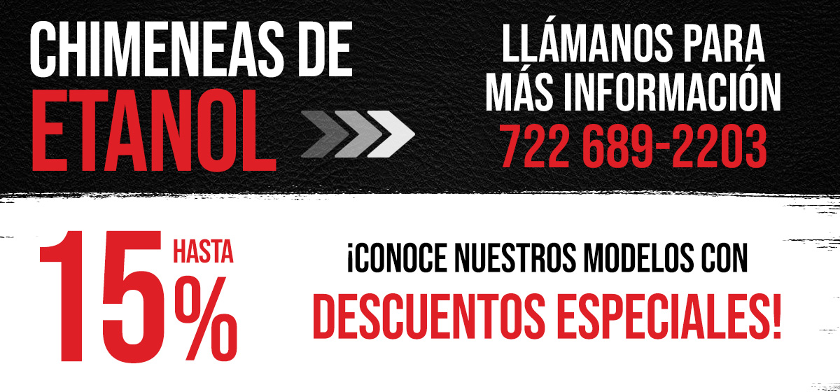 Chimeneas | Chimeneas de Gas | Chimeneas de Etanol | Chimeneas Esqueda