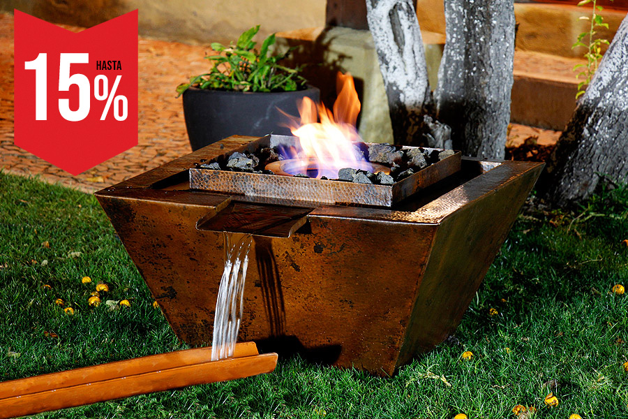 Chimenea Aqua Koeko de etanol