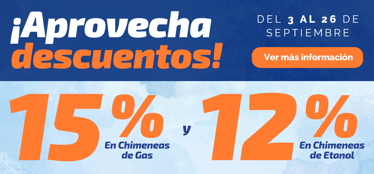 Chimeneas | Chimeneas de Gas | Chimeneas de Etanol | Chimeneas Esqueda